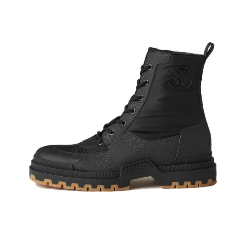 HERMES Ankle Boots Men Black