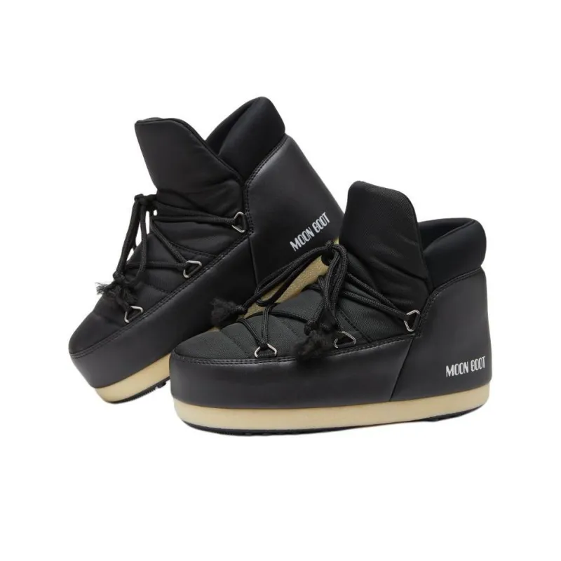 Moon Boot Icon Logo Printed Lace Up Boots-2