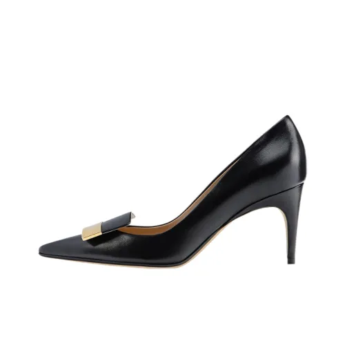 SERGIO ROSSI Slim Heel High Heels 7.5cm Women's Black