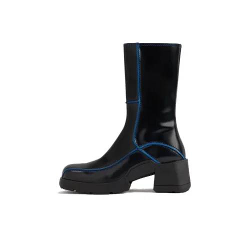 MIISTA Ankle Boots 6cm Women's Blue Black