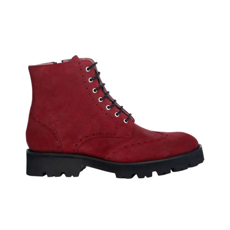 BARKER Kelsey Ankle Boots Women's Red-1