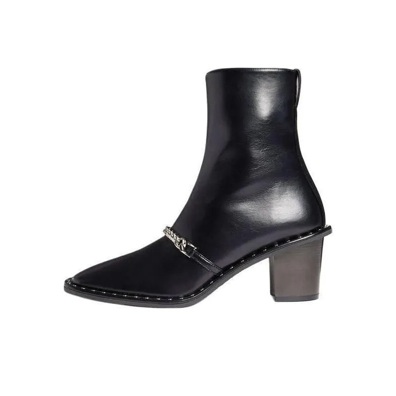 Stella McCartney Falabella Mid-heel Ankle Boots-0