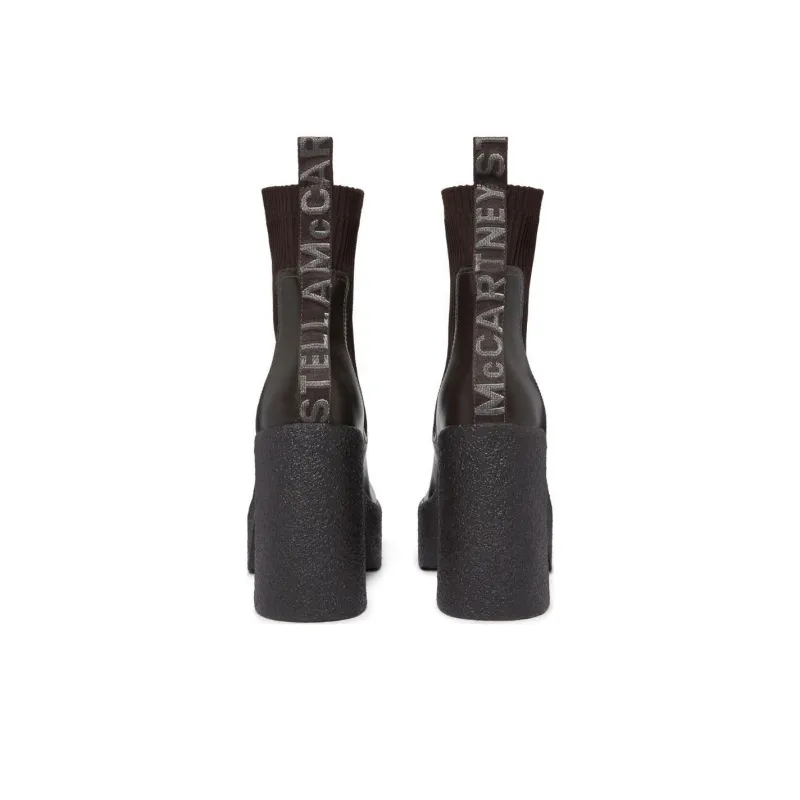 Stella McCartney Skyla Ankle Boots 11.5cm Women's Black-4