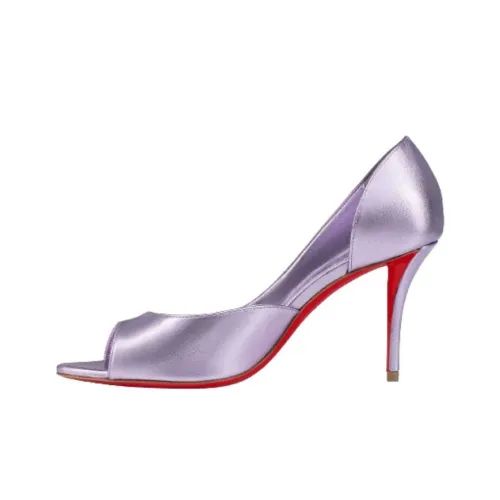 Christian Louboutin Open Apostropha 90mm Leather Pumps