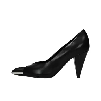 CELINE Irregular Heel High Heels 8.5cm Women's Black