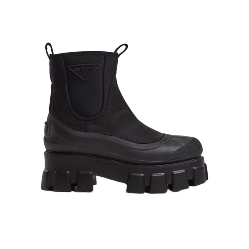 PRADA Moonlith Gabardine Boots-1