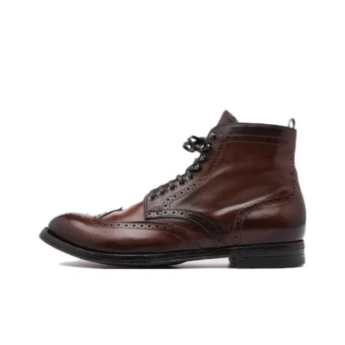 Officine Creative Ankle Lace-up Boots