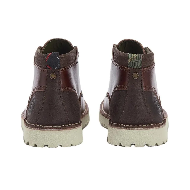 BARBOUR Bedrock Ankle Boots 3cm Men's Brown-4