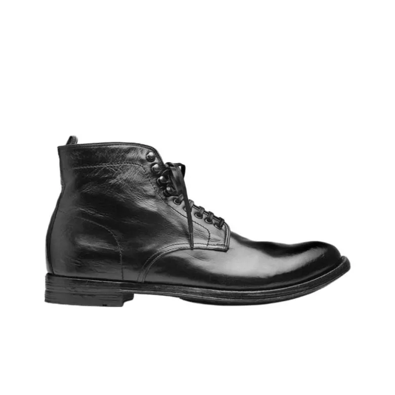 Officine Creative Anatomia Ankle Boots Men's Black-1