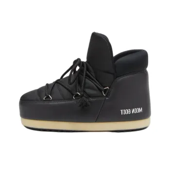 Moon Boot Icon Logo Printed Lace Up Boots