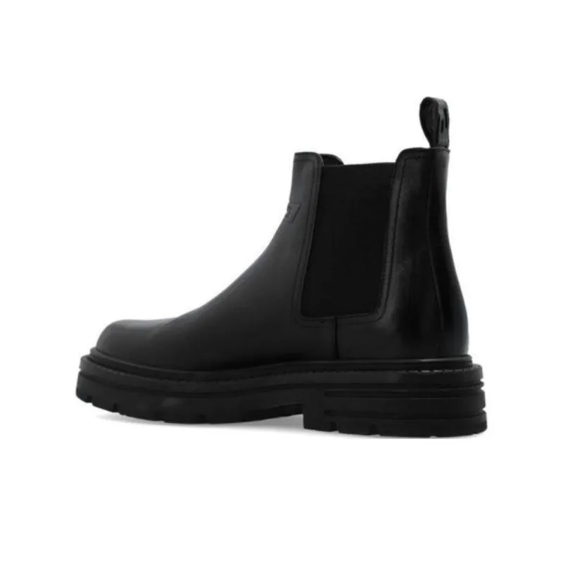 VERSACE Adriano Leather Chelsea Boots-3