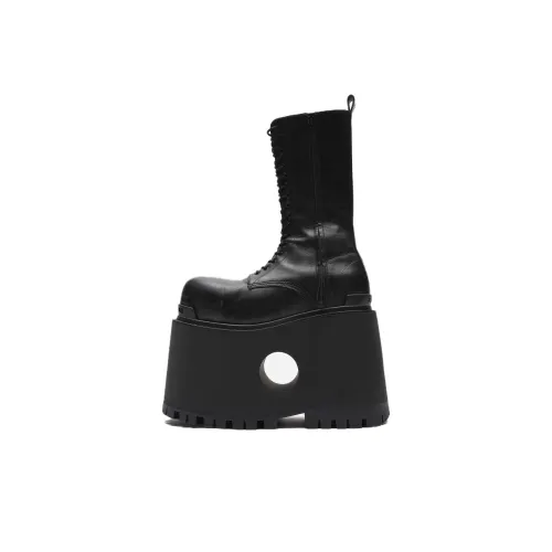 Balenciaga Ankle Boots 18cm Women's Black