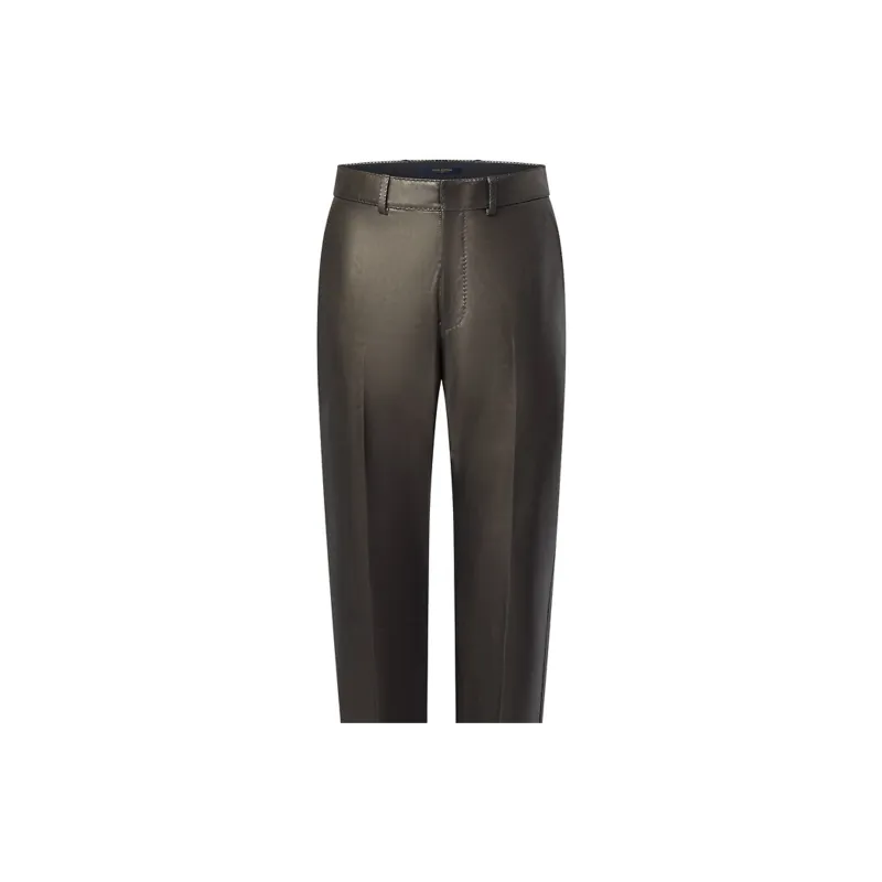 LOUIS VUITTON Leather Pants-4