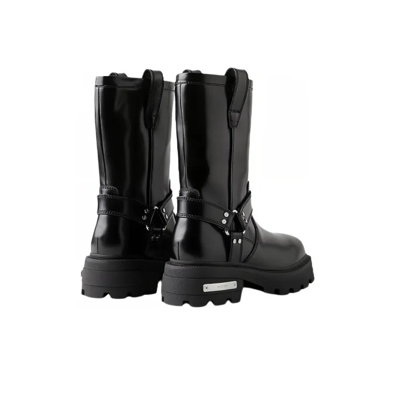 EYTYS Ankle Boots Unisex Black-2