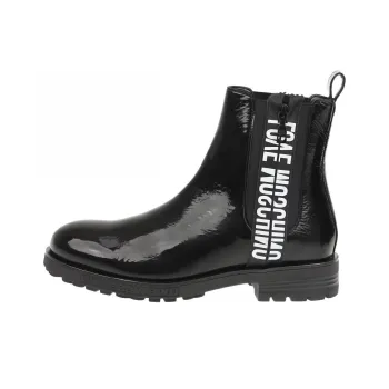 Love MOSCHINO Logo-tape Chelsea Boots