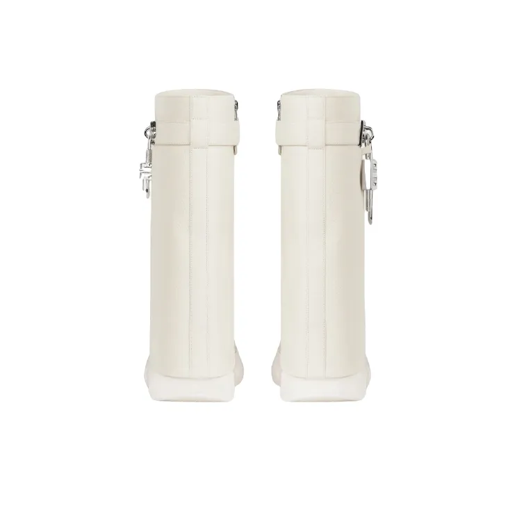 Givenchy Shark Lock Biker Ankle Boots Women's-4