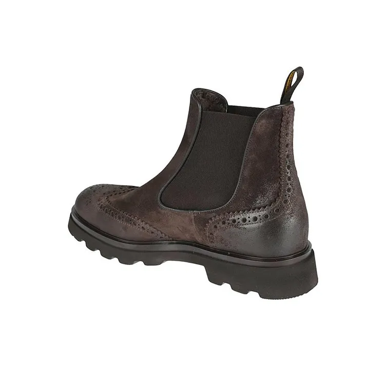 DOUCAL'S Ankle Length Chelsea Boots Men's Brown-2