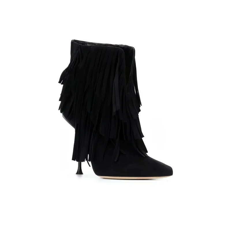 SERGIO ROSSI Ankle Boots Women's Black-2