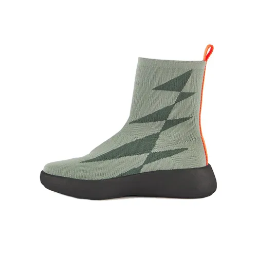 UNITED NUDE BO SOCK Ankle Boots 3cm Women's Green