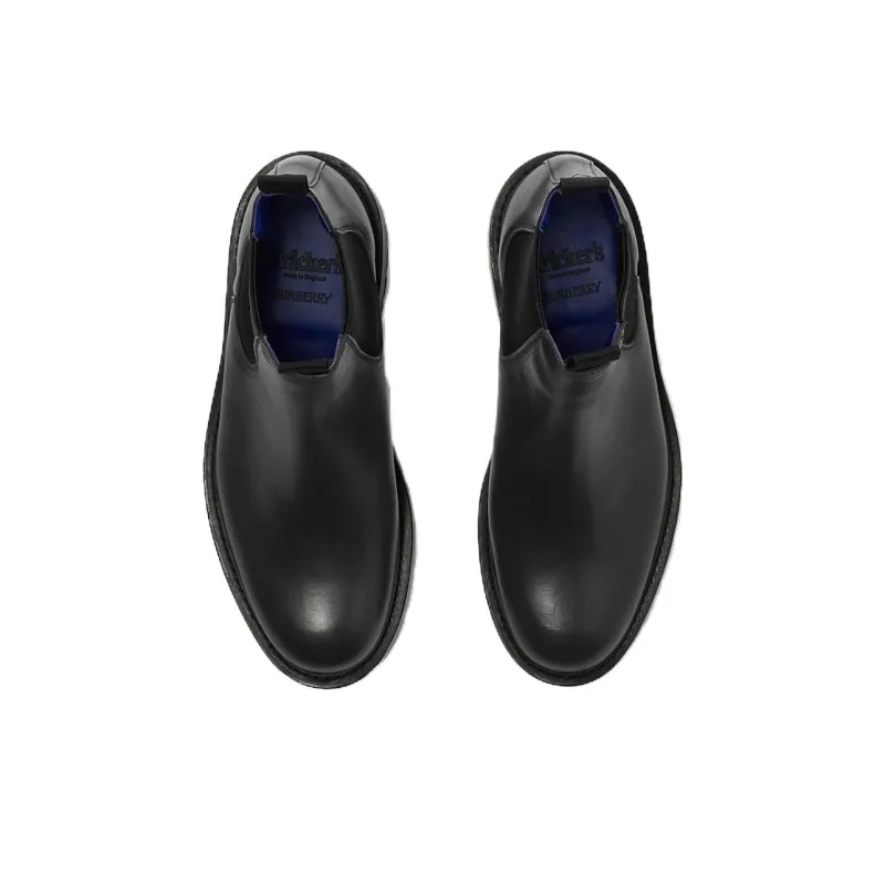 Burberry Short Chelsea Boots Women's Black-3