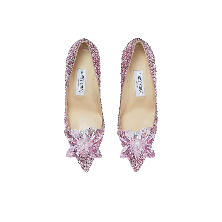 Jimmy Choo Alia High Heels 8.5cm Women's Rose Pink-4