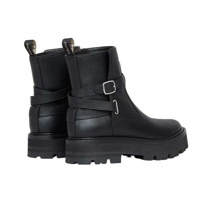 CELINE Ankle Boots Women's Black-2