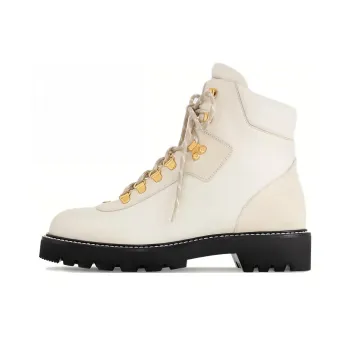 LOUIS VUITTON Territory Short Martin Boot Women's White