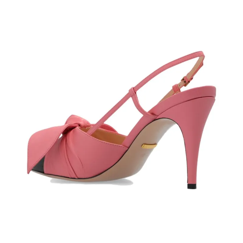 GUCCI Mid-heel Slingback Pumps-4