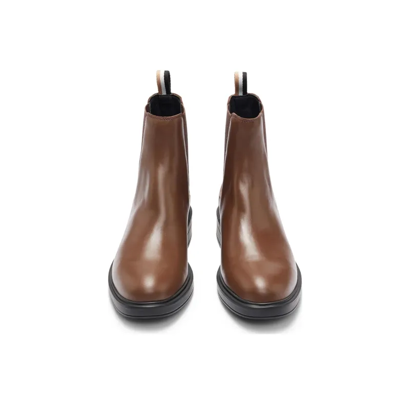 HUGO BOSS Short Chelsea Boots Women's Brown-4
