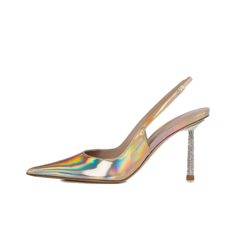 Le Silla 90mm Slingback Pumps-0