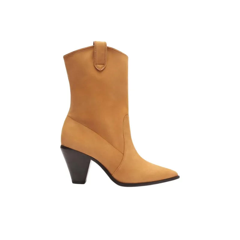 Schutz Mackie Ankle Boots 7.5cm Women's Brown-1
