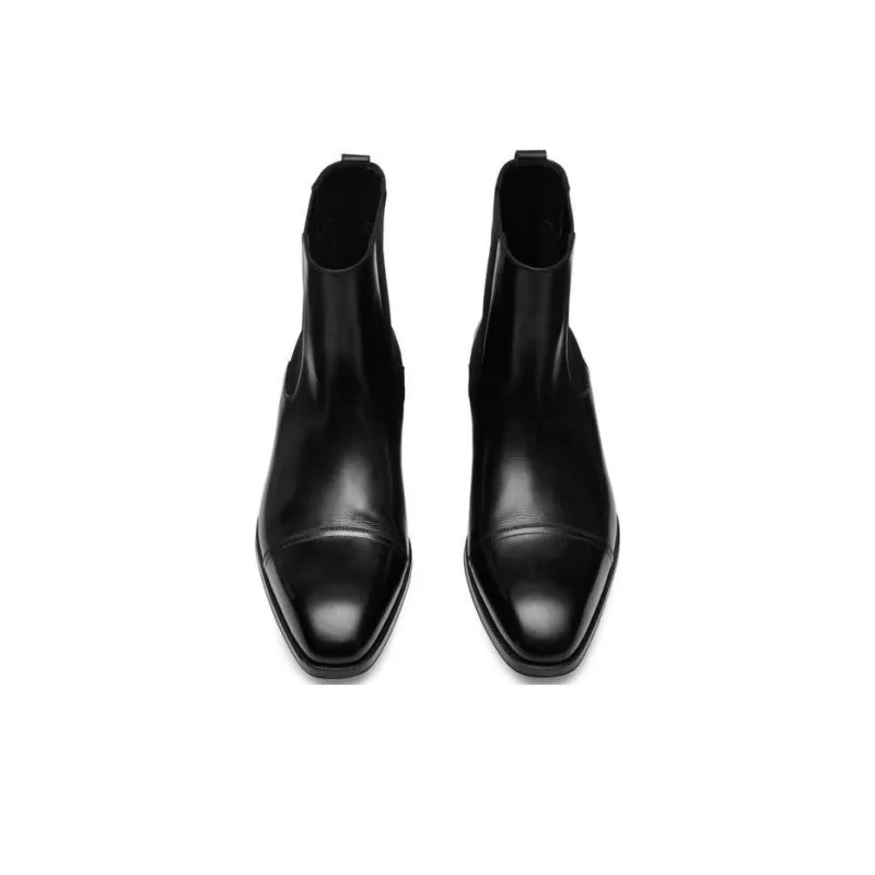 TOM FORD Edgar Leather Chelsea Boots-2