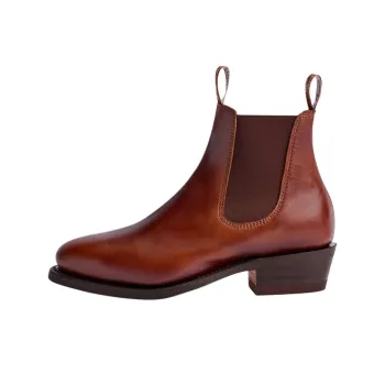 R.M.WILLIAMS Short Chelsea Boots 4.5cm Women's Brown