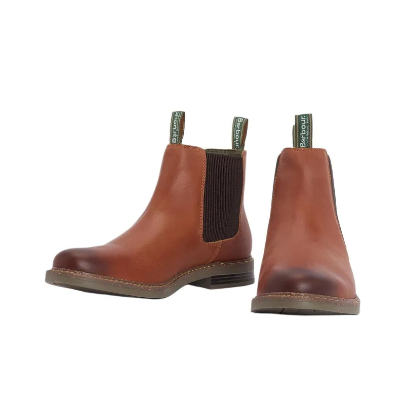 BARBOUR Farsley Short Chelsea Boots Men's Brown-3