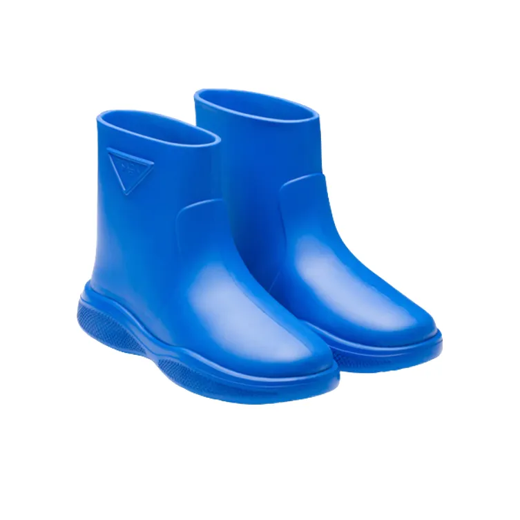 PRADA Ankle Boots Men Blue-2
