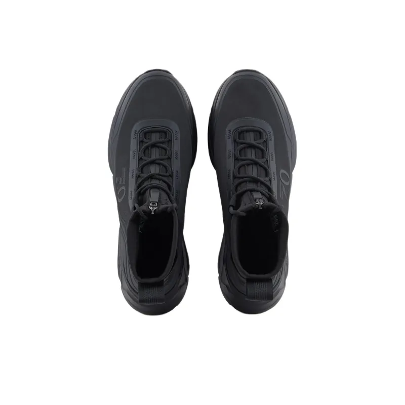 EMPORIO ARMANI EA7 Ankle Boots Unisex Black-3
