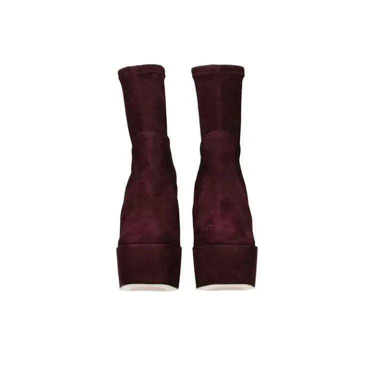 Stuart Weitzman/SW Ankle Boots Women's Violet-4
