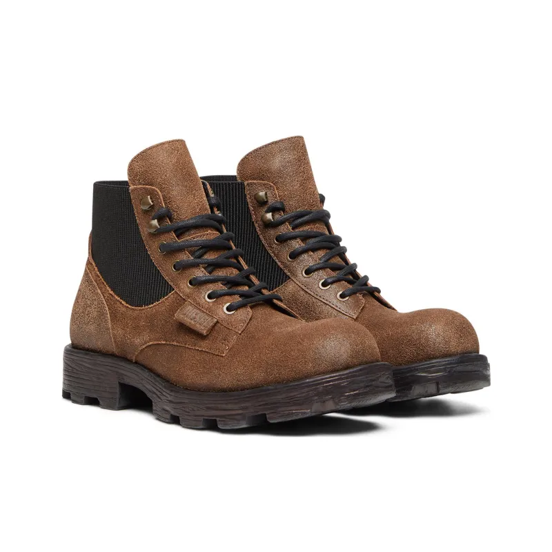 DIESEL D-Hammer Ankle Boots Men's Brown-1