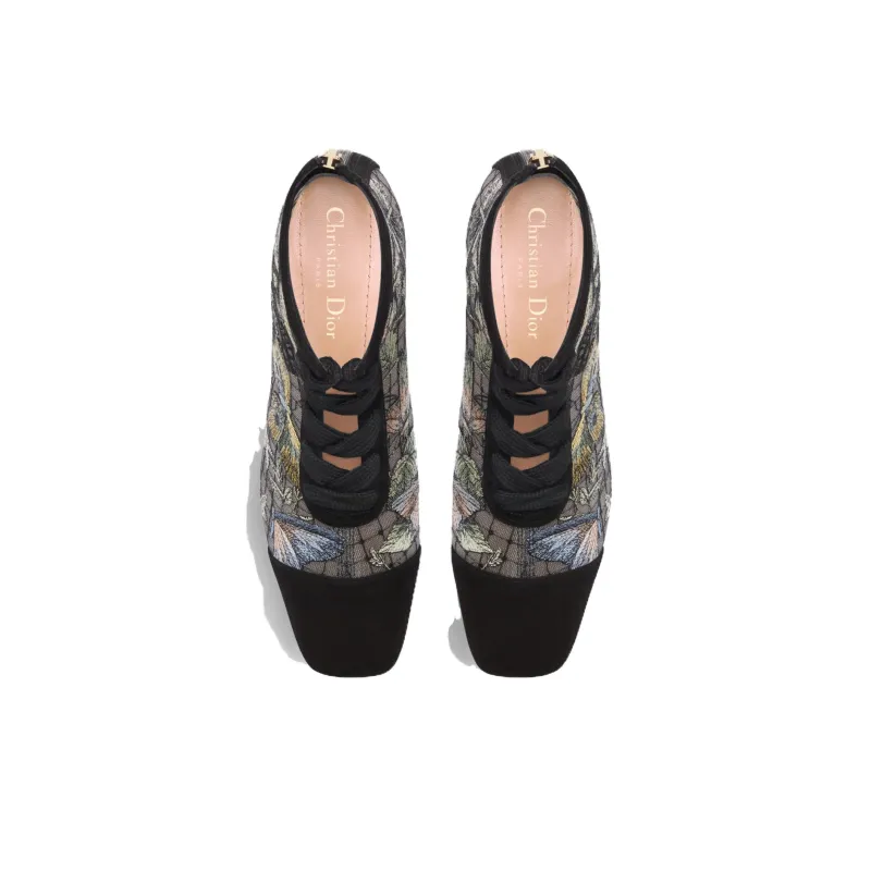 DIOR Naughtily-D Ankle Boots 3cm Women's Black-3