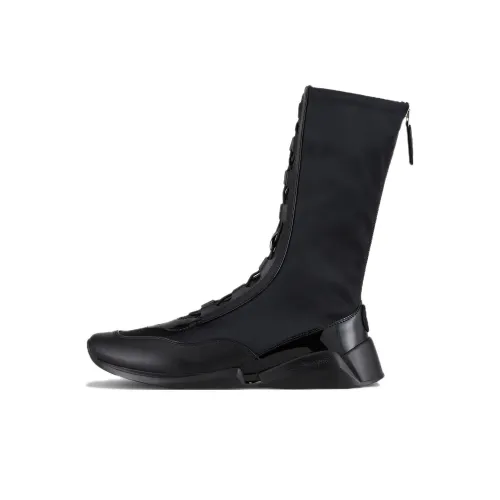 EMPORIO ARMANI Fashion Ankle Boots Women's Black