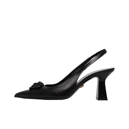 FANSIZHE Irregular Heel High Heels Women's Black