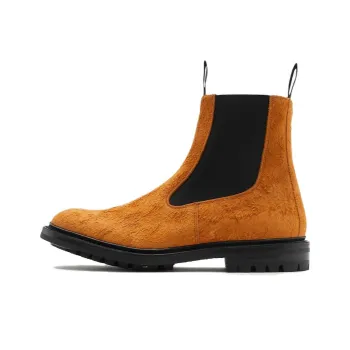 Burberry Dee Crew Chelsea Boots Men's Caramel