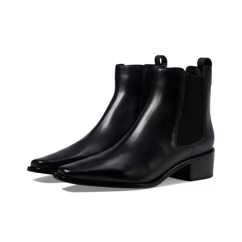 TORY BURCH 40mm Pull-on Leather Ankle Boots-2