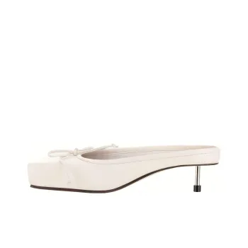 Jacquemus Slim Heel High Heels 4cm Women's White