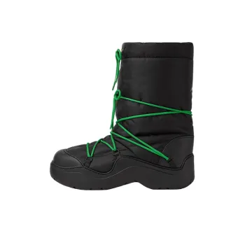 Bottega Veneta Lace Up Puddle Bomber Boots Women's