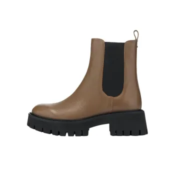 MICHAEL KORS Asher Short Chelsea Boots Women's Light Taupe