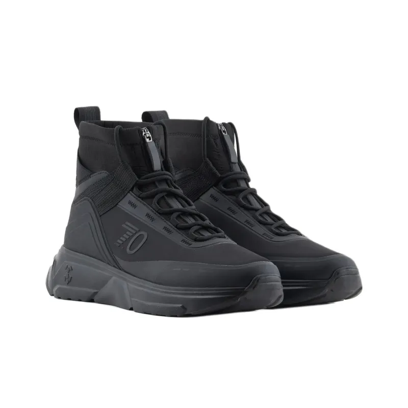 EMPORIO ARMANI EA7 Ankle Boots Unisex Black-2
