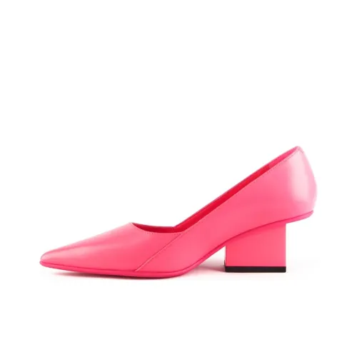 UNITED NUDE RAILA PUMP Block Heel High Heels 6cm Women's Pink