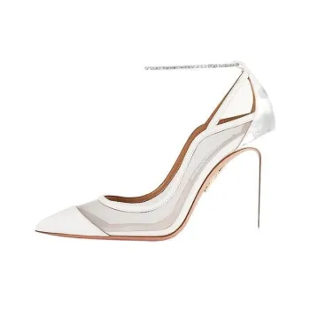 AQUAZZURA Secret Affair 105mm Leather Pumps