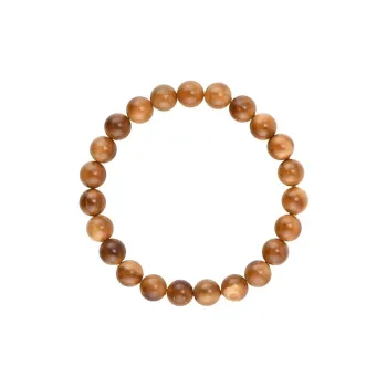 YUFENGXI Sandalwood Wooden Bracelets Unisex